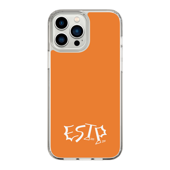 Slim Protection Case［ オリジナル - ESTP 起業家 - アルファベット - Orange ］