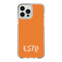 Slim Protection Case［ オリジナル - ESTP 起業家 - アルファベット - Orange ］