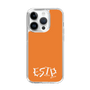 Slim Protection Case［ オリジナル - ESTP 起業家 - アルファベット - Orange ］