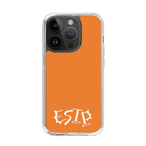 Slim Protection Case［ オリジナル - ESTP 起業家 - アルファベット - Orange ］