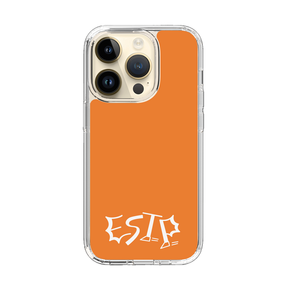 Slim Protection Case［ オリジナル - ESTP 起業家 - アルファベット - Orange ］
