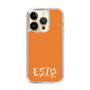Slim Protection Case［ オリジナル - ESTP 起業家 - アルファベット - Orange ］
