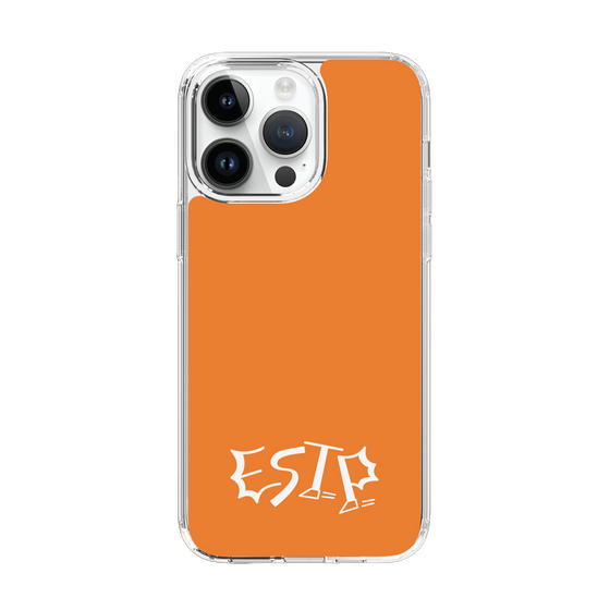 Slim Protection Case［ オリジナル - ESTP 起業家 - アルファベット - Orange ］