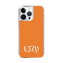 Slim Protection Case［ オリジナル - ESTP 起業家 - アルファベット - Orange ］