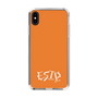 Slim Protection Case［ オリジナル - ESTP 起業家 - アルファベット - Orange ］