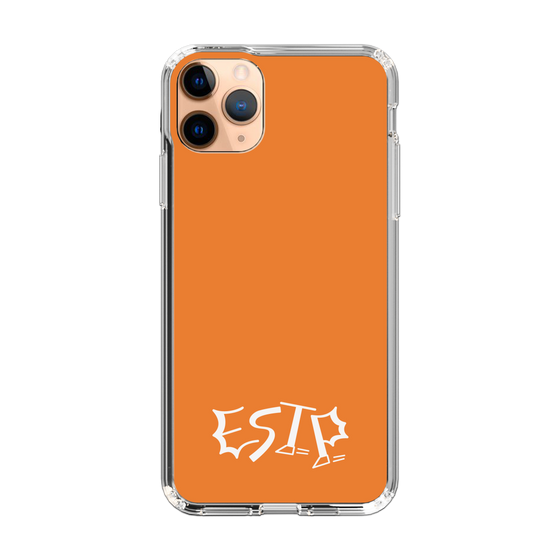 Slim Protection Case［ オリジナル - ESTP 起業家 - アルファベット - Orange ］