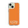 Slim Protection Case［ オリジナル - ESTP 起業家 - アルファベット - Orange ］