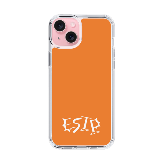 Slim Protection Case［ オリジナル - ESTP 起業家 - アルファベット - Orange ］