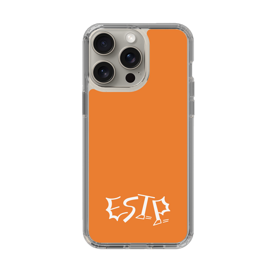 Slim Protection Case［ オリジナル - ESTP 起業家 - アルファベット - Orange ］