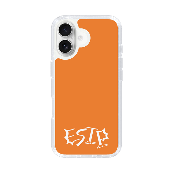 Slim Protection Case［ オリジナル - ESTP 起業家 - アルファベット - Orange ］