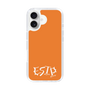 Slim Protection Case［ オリジナル - ESTP 起業家 - アルファベット - Orange ］