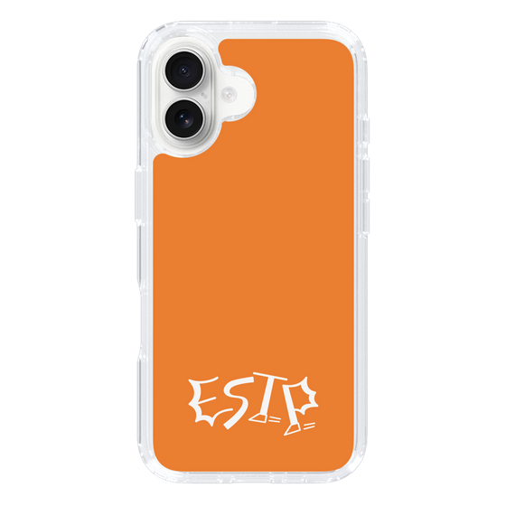 Slim Protection Case［ オリジナル - ESTP 起業家 - アルファベット - Orange ］