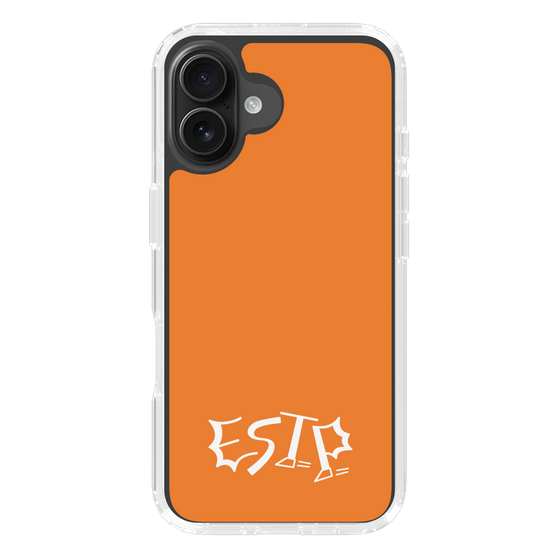 Slim Protection Case［ オリジナル - ESTP 起業家 - アルファベット - Orange ］