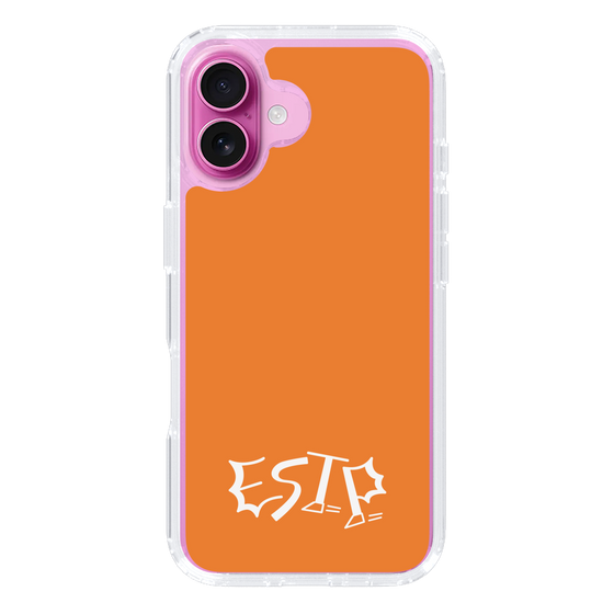 Slim Protection Case［ オリジナル - ESTP 起業家 - アルファベット - Orange ］