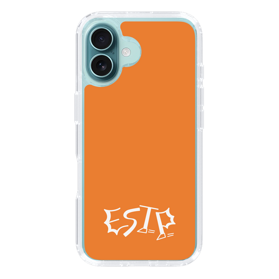 Slim Protection Case［ オリジナル - ESTP 起業家 - アルファベット - Orange ］