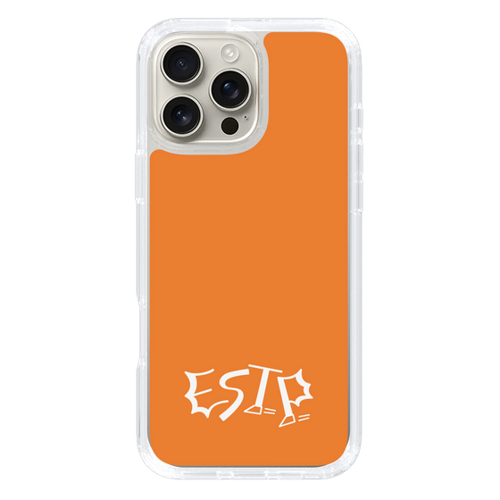 Slim Protection Case［ オリジナル - ESTP 起業家 - アルファベット - Orange ］