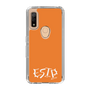 Slim Protection Case［ オリジナル - ESTP 起業家 - アルファベット - Orange ］