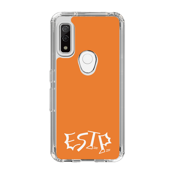 Slim Protection Case［ オリジナル - ESTP 起業家 - アルファベット - Orange ］