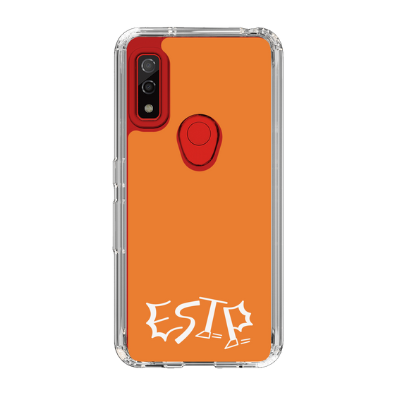 Slim Protection Case［ オリジナル - ESTP 起業家 - アルファベット - Orange ］