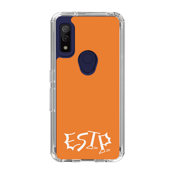 Slim Protection Case［ オリジナル - ESTP 起業家 - アルファベット - Orange ］