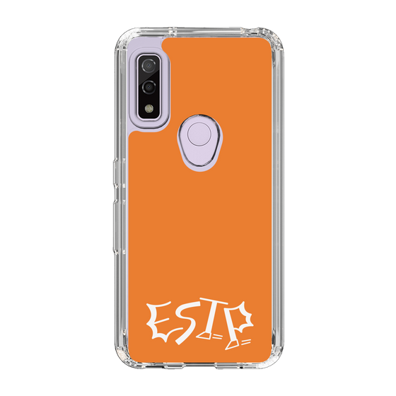 Slim Protection Case［ オリジナル - ESTP 起業家 - アルファベット - Orange ］