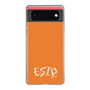 Slim Protection Case［ オリジナル - ESTP 起業家 - アルファベット - Orange ］