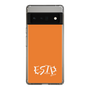 Slim Protection Case［ オリジナル - ESTP 起業家 - アルファベット - Orange ］