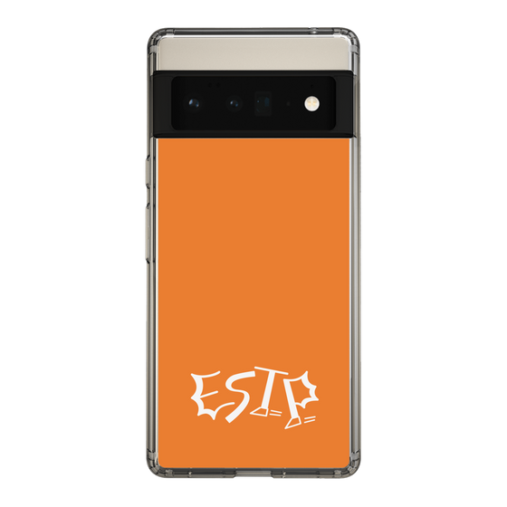 Slim Protection Case［ オリジナル - ESTP 起業家 - アルファベット - Orange ］