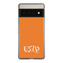 Slim Protection Case［ オリジナル - ESTP 起業家 - アルファベット - Orange ］