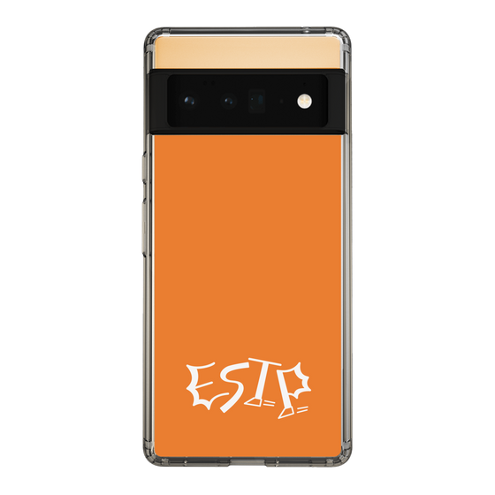 Slim Protection Case［ オリジナル - ESTP 起業家 - アルファベット - Orange ］