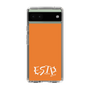 Slim Protection Case［ オリジナル - ESTP 起業家 - アルファベット - Orange ］