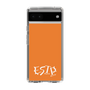 Slim Protection Case［ オリジナル - ESTP 起業家 - アルファベット - Orange ］