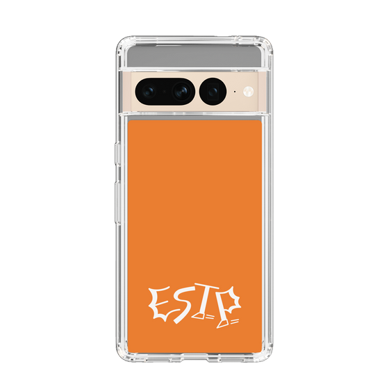 Slim Protection Case［ オリジナル - ESTP 起業家 - アルファベット - Orange ］