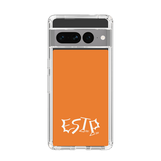 Slim Protection Case［ オリジナル - ESTP 起業家 - アルファベット - Orange ］