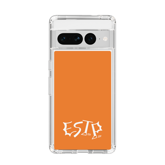 Slim Protection Case［ オリジナル - ESTP 起業家 - アルファベット - Orange ］
