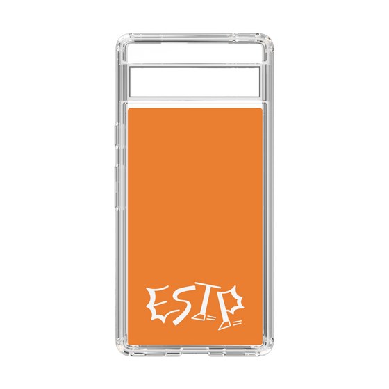 Slim Protection Case［ オリジナル - ESTP 起業家 - アルファベット - Orange ］
