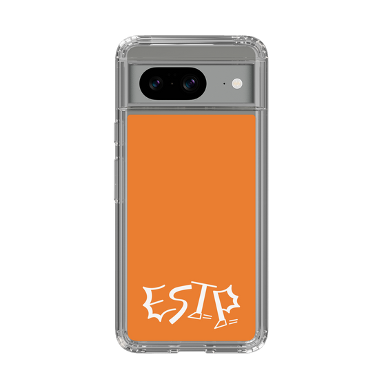 Slim Protection Case［ オリジナル - ESTP 起業家 - アルファベット - Orange ］