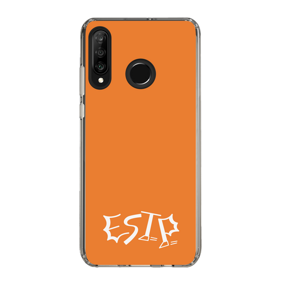 Slim Protection Case［ オリジナル - ESTP 起業家 - アルファベット - Orange ］