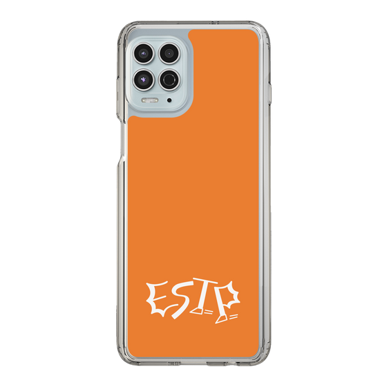 Slim Protection Case［ オリジナル - ESTP 起業家 - アルファベット - Orange ］