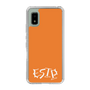 Slim Protection Case［ オリジナル - ESTP 起業家 - アルファベット - Orange ］