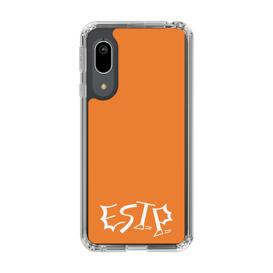 Slim Protection Case［ オリジナル - ESTP 起業家 - アルファベット - Orange ］