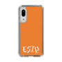 Slim Protection Case［ オリジナル - ESTP 起業家 - アルファベット - Orange ］