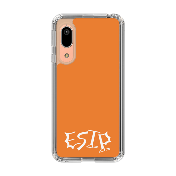 Slim Protection Case［ オリジナル - ESTP 起業家 - アルファベット - Orange ］