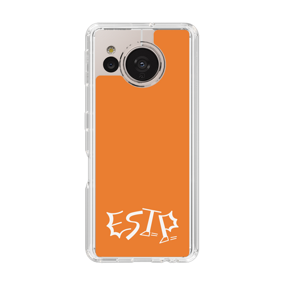 Slim Protection Case［ オリジナル - ESTP 起業家 - アルファベット - Orange ］