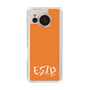 Slim Protection Case［ オリジナル - ESTP 起業家 - アルファベット - Orange ］