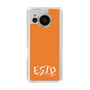Slim Protection Case［ オリジナル - ESTP 起業家 - アルファベット - Orange ］