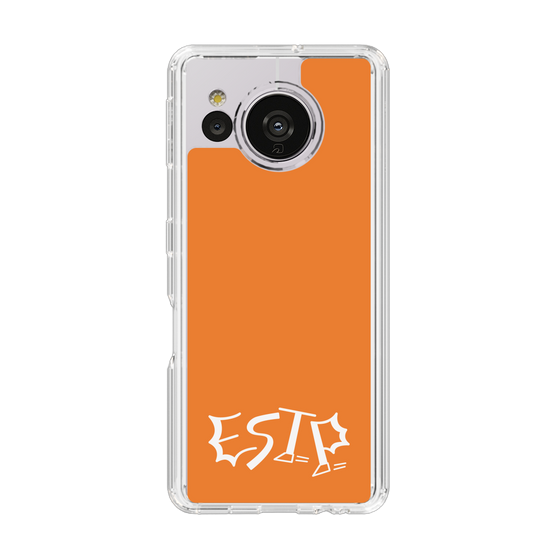 Slim Protection Case［ オリジナル - ESTP 起業家 - アルファベット - Orange ］