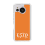 Slim Protection Case［ オリジナル - ESTP 起業家 - アルファベット - Orange ］