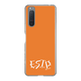 Slim Protection Case［ オリジナル - ESTP 起業家 - アルファベット - Orange ］