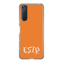 Slim Protection Case［ オリジナル - ESTP 起業家 - アルファベット - Orange ］